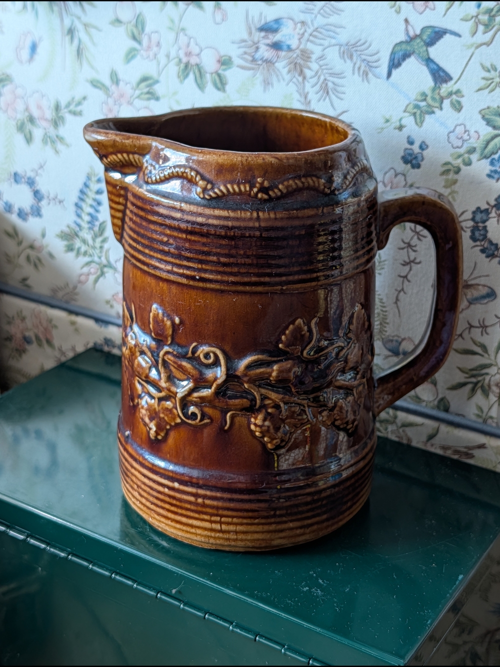 Vtg Ceramic Pitcher - Picture 3 of 9